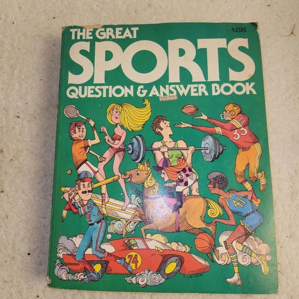 The Great Sports Question‎ And Answer Book 1979 Vintage
